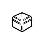 Pure Bright White Ice Ceramic Wall Trim - 2" x 2" V Cap Corner Pure Bright White Ice Ceramic Wall Trim - 2" x 2" V Cap Corner - American Tile Depot