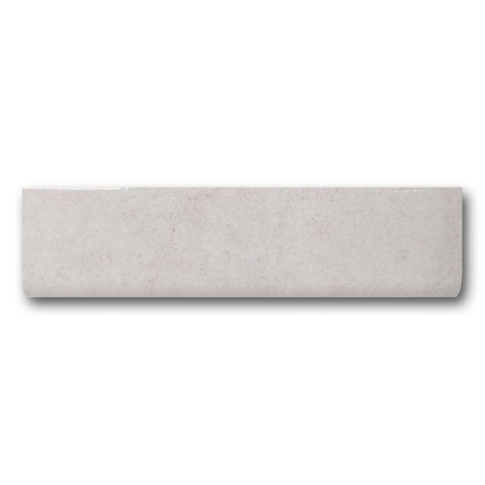Retrova Grey 3x12 Polished Bullnose Molding Trim Retrova Grey 3x12 Polished Bullnose Molding Trim - American Tile Depot