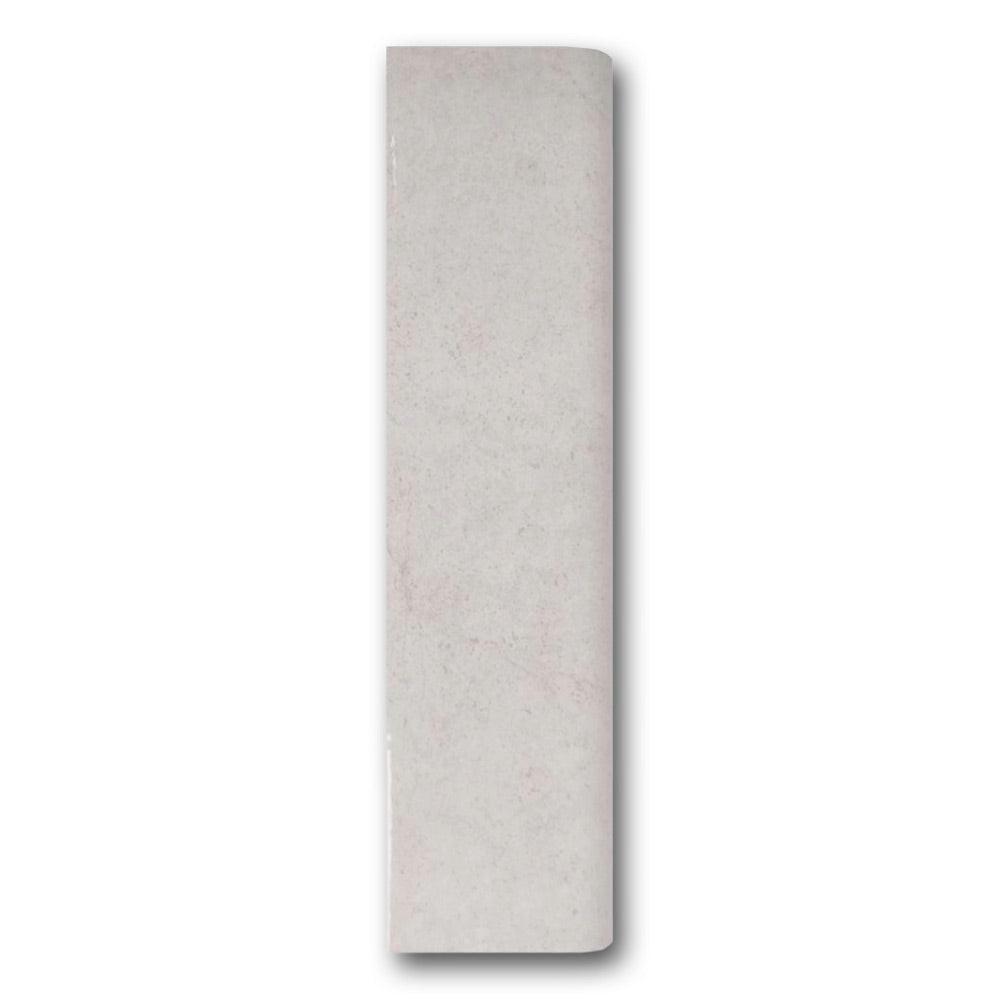 Retrova Grey 3x12 Polished Bullnose Molding Trim Retrova Grey 3x12 Polished Bullnose Molding Trim - American Tile Depot