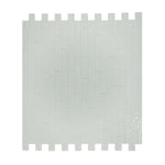 Ripple Clear Grey Glossy Linear Glass Mosaic Tile Ripple Clear Grey Glossy Linear Glass Mosaic Tile - American Tile Depot