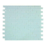 Ripple Turquoise Glossy Linear Glass Mosaic Tile Ripple Turquoise Glossy Linear Glass Mosaic Tile - American Tile Depot