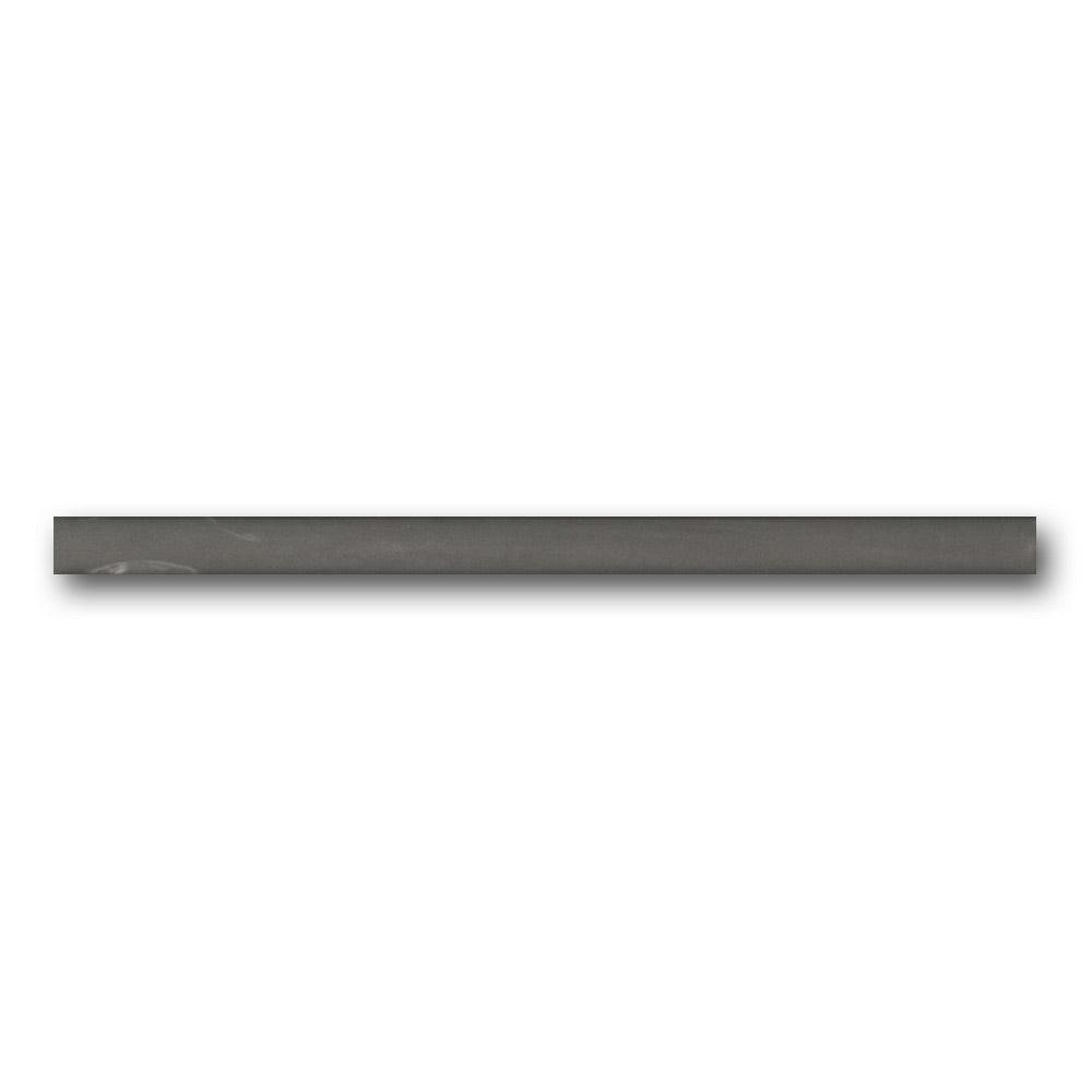 Rivio Jolly Dark Grey 0.5x8 Polished Molding Trim Rivio Jolly Dark Grey 0.5x8 Polished Molding Trim - American Tile Depot