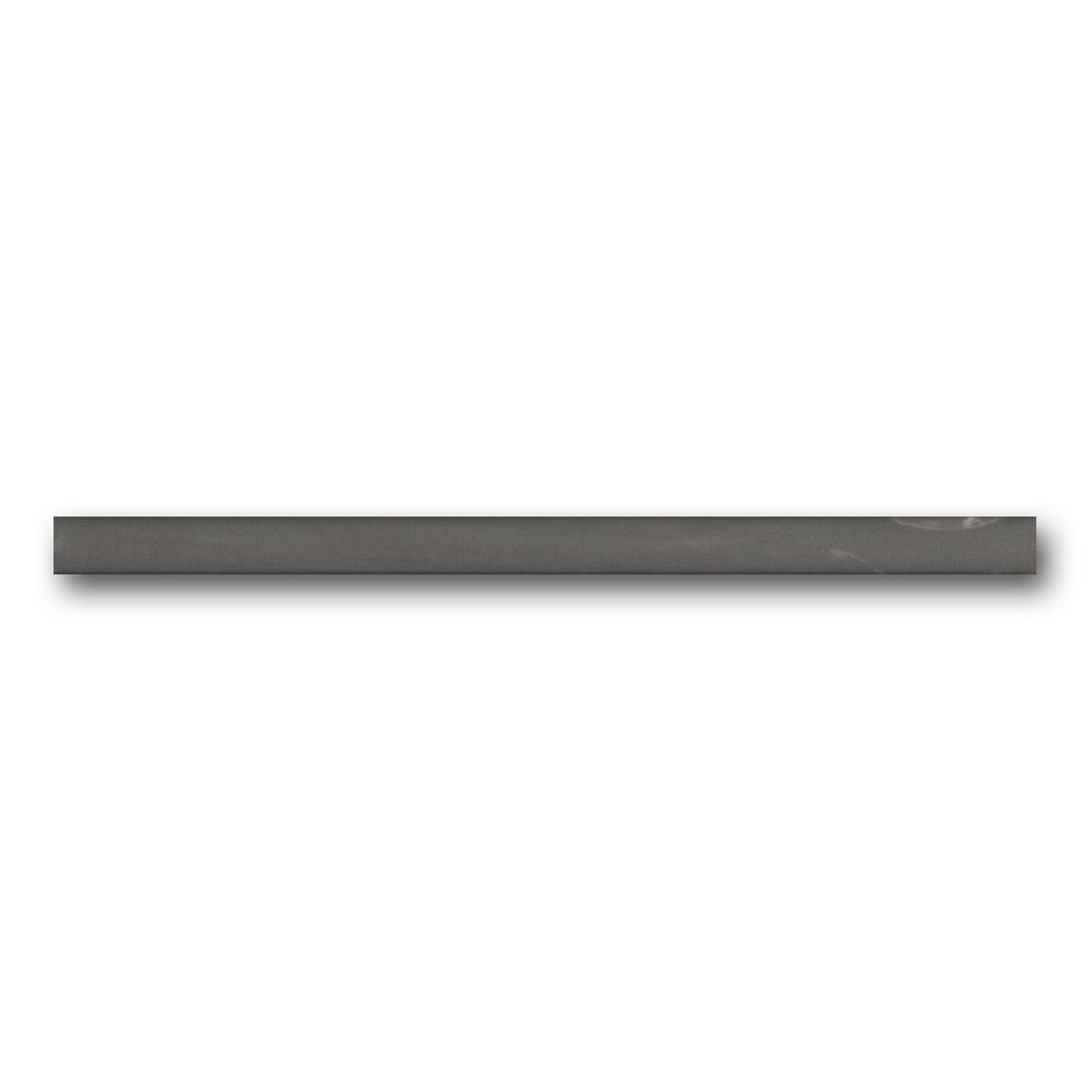 Rivio Jolly Dark Grey 0.5x8 Polished Molding Trim Rivio Jolly Dark Grey 0.5x8 Polished Molding Trim - American Tile Depot
