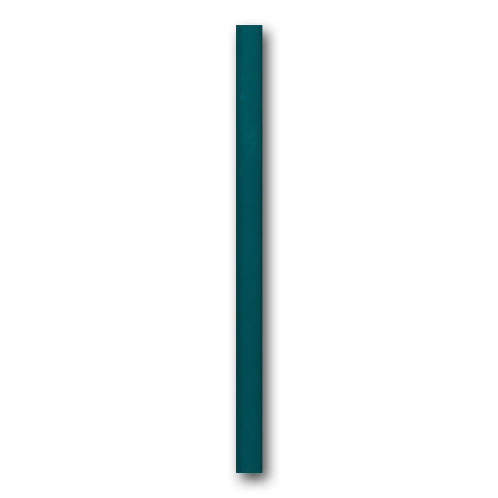 Rivio Jolly Teal Blue 0.5x8 Polished Molding Trim Rivio Jolly Teal Blue 0.5x8 Polished Molding Trim - American Tile Depot