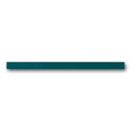 0.5x8 Teal Blue Polished