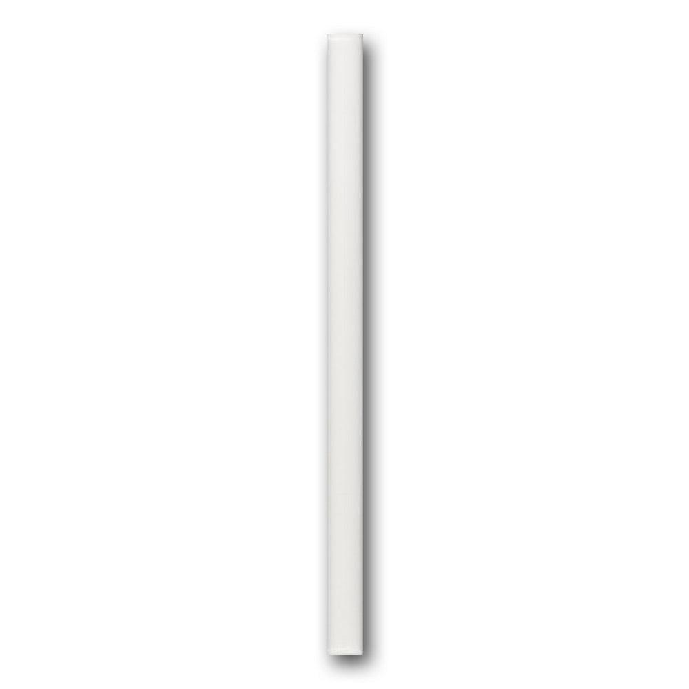 Rivio Jolly White Matte 0.5x8 Molding Trim Rivio Jolly White Matte 0.5x8 Molding Trim - American Tile Depot