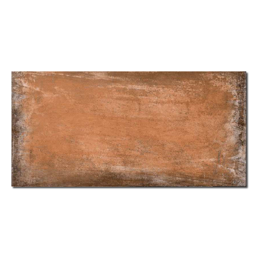 6x12 Mirambell Rojo Matte Brick Look Porcelain Tile