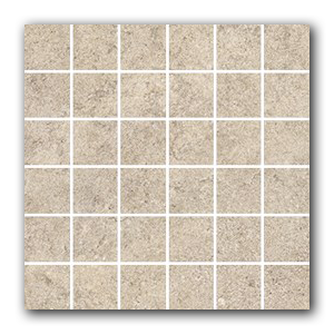 2x2 Tranquil Moka Travertine Look Square Porcelain Mosaic Tile 2x2 Tranquil Moka Travertine Look Square Porcelain Mosaic Tile - American Tile Depot