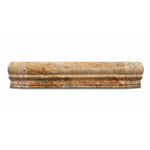 Scabos Travertine Hand-Made Custom Shower Corner Shelf - Polished Scabos Travertine Hand-Made Custom Shower Corner Shelf - Polished - American Tile Depot