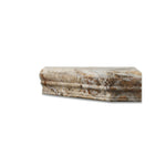 Scabos Travertine Hand-Made Custom Shower Corner Shelf - Polished Scabos Travertine Hand-Made Custom Shower Corner Shelf - Polished - American Tile Depot