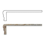 Scabos Travertine Hand-Made Custom Shower Corner Shelf - Polished Scabos Travertine Hand-Made Custom Shower Corner Shelf - Polished - American Tile Depot