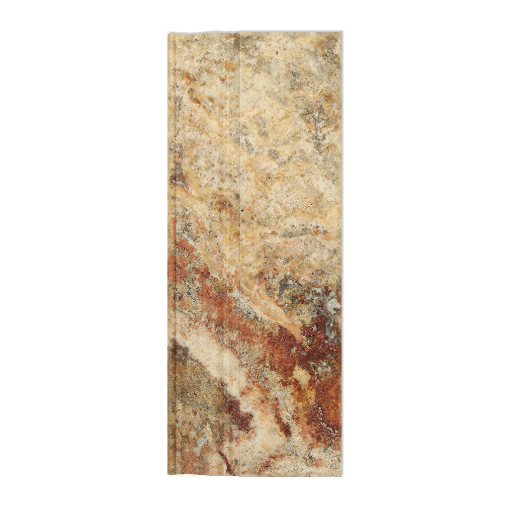 Scabos Travertine Honed 5x12 Baseboard Trim Molding - American Tile Depot