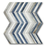 Seashore Beach Wave Herringbone Glass Mosaic Tile Seashore Beach Wave Herringbone Glass Mosaic Tile - American Tile Depot