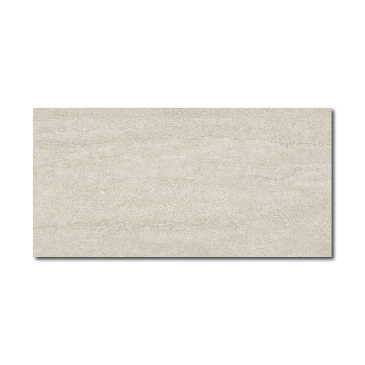 24x48 Navona Veincut Bone Matte Porcelain Tile - American Tile Depot