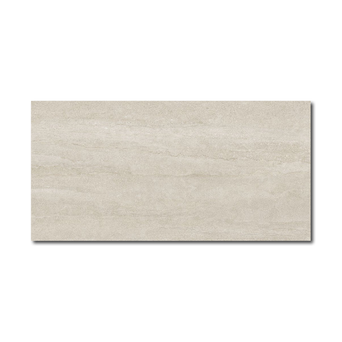 24x48 Navona Veincut Bone Matte Porcelain Tile - American Tile Depot