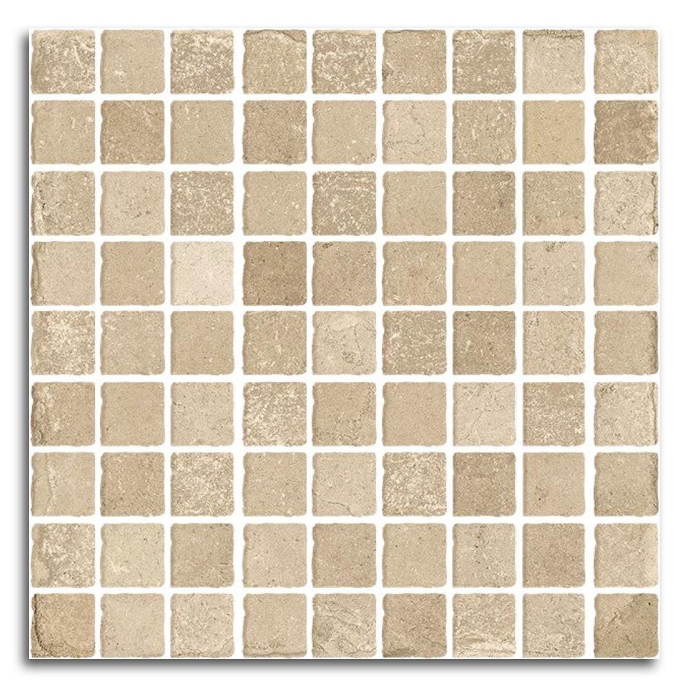 Sienna Sabbia Mosaico Matte Square Porcelain Mosaic Tile Sienna Sabbia Mosaico Matte Square Porcelain Mosaic Tile - American Tile Depot