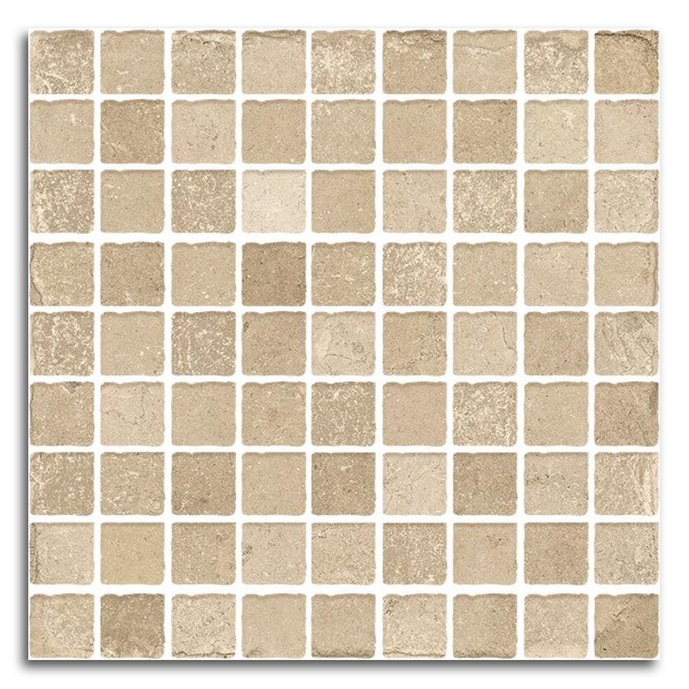 Sienna Sabbia Mosaico Matte Square Porcelain Mosaic Tile Sienna Sabbia Mosaico Matte Square Porcelain Mosaic Tile - American Tile Depot