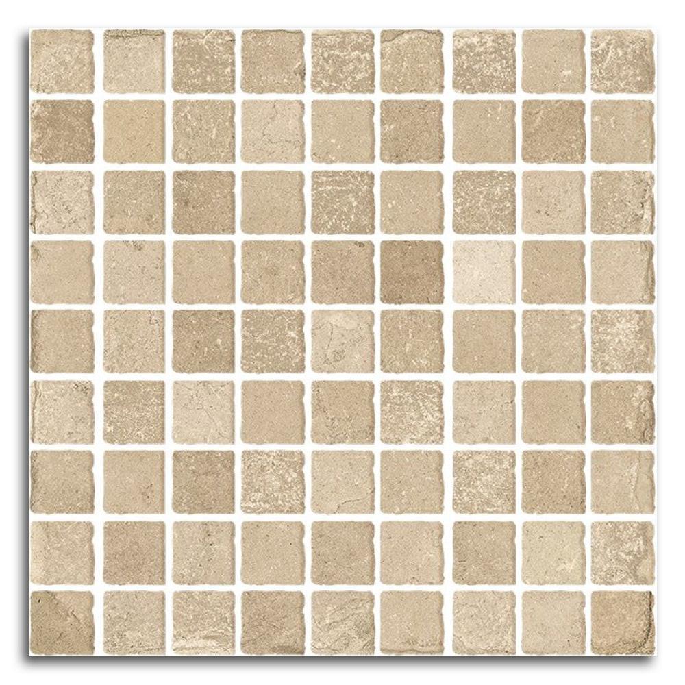 Sienna Sabbia Mosaico Matte Square Porcelain Mosaic Tile Sienna Sabbia Mosaico Matte Square Porcelain Mosaic Tile - American Tile Depot