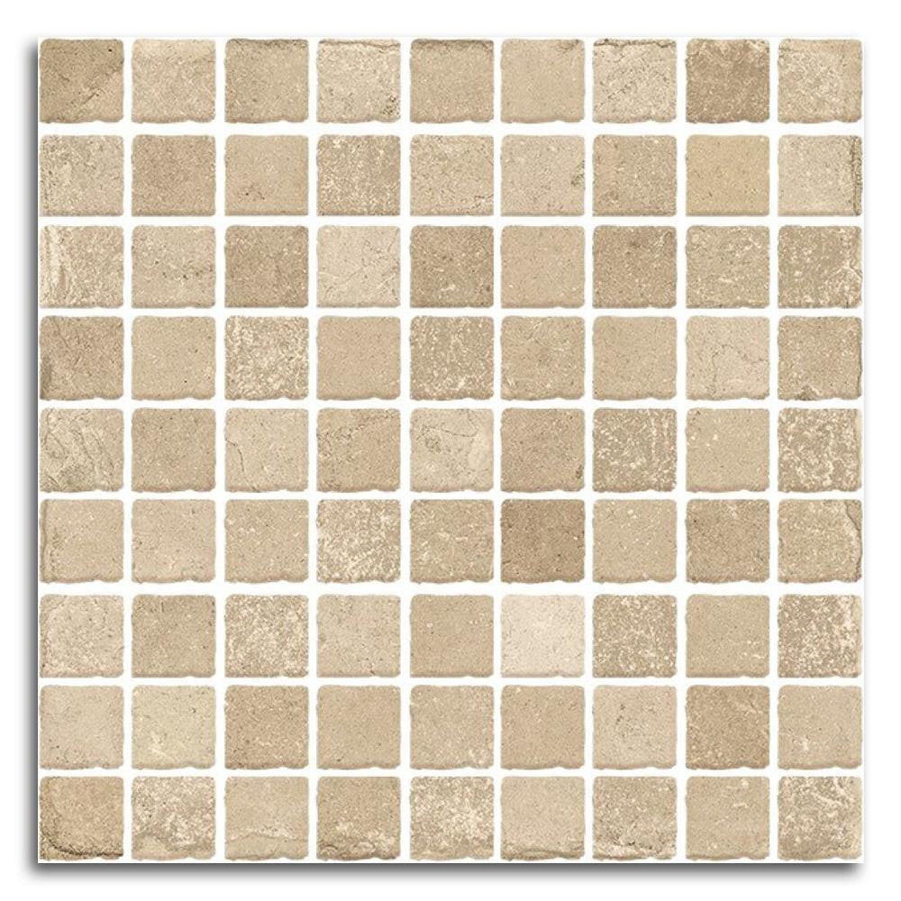 Sienna Sabbia Mosaico Matte Square Porcelain Mosaic Tile Sienna Sabbia Mosaico Matte Square Porcelain Mosaic Tile - American Tile Depot