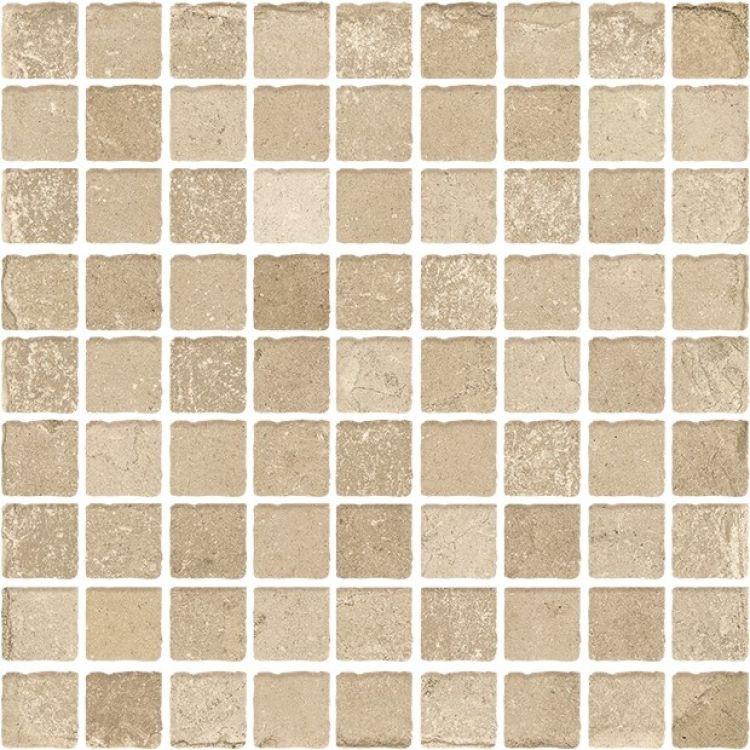 Sienna Sabbia Mosaico Matte Square Porcelain Mosaic Tile Sienna Sabbia Mosaico Matte Square Porcelain Mosaic Tile - American Tile Depot