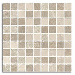 Sienna Tufo Mosaico Matte Square Porcelain Mosaic Tile Sienna Tufo Mosaico Matte Square Porcelain Mosaic Tile - American Tile Depot