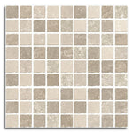 Sienna Tufo Mosaico Matte Square Porcelain Mosaic Tile Sienna Tufo Mosaico Matte Square Porcelain Mosaic Tile - American Tile Depot