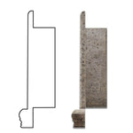 Silver Travertine Hand-Made Custom Shampoo Niche / Shelf - SMALL - Honed Silver Travertine Hand-Made Custom Shampoo Niche / Shelf - SMALL - Honed - American Tile Depot