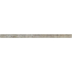 Silver Travertine Honed 1/2x12 Pencil Liner - American Tile Depot