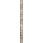 Silver Travertine Honed 3/4x12 Bullnose Liner - American Tile Depot
