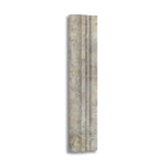 Silver Travertine Honed OG-1 Chair Rail Molding Trim - American Tile Depot