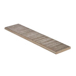 Solara Grey Bullnose 3x12 Molding Trim Solara Grey Bullnose 3x12 Molding Trim - American Tile Depot