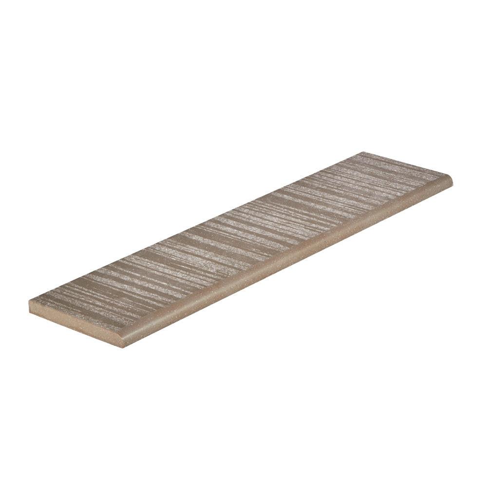 Solara Grey Bullnose 3x12 Molding Trim Solara Grey Bullnose 3x12 Molding Trim - American Tile Depot