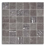 Solis Basalt Matte Square Porcelain Mosaic Wall Tile Solis Basalt Matte Square Porcelain Mosaic Wall Tile - American Tile Depot