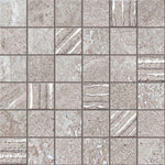 Solis Grey Matte Square Porcelain Mosaic Wall Tile Solis Grey Matte Square Porcelain Mosaic Wall Tile - American Tile Depot