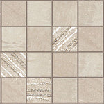 Solis Sand Matte Square Porcelain Mosaic Wall Tile Solis Sand Matte Square Porcelain Mosaic Wall Tile - American Tile Depot