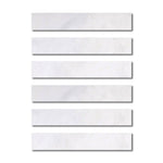 Special Cut | 2x12 Afyon White Marble Polished Tile Special Cut | 2x12 Afyon White Marble Polished Tile - American Tile Depot