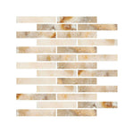 Special Cut | 2x12 Antico Onyx Travertine Filled & Honed Tile Special Cut | 2x12 Antico Onyx Travertine Filled & Honed Tile - American Tile Depot