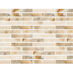 Special Cut | 2x12 Antico Onyx Travertine Filled & Honed Tile Special Cut | 2x12 Antico Onyx Travertine Filled & Honed Tile - American Tile Depot