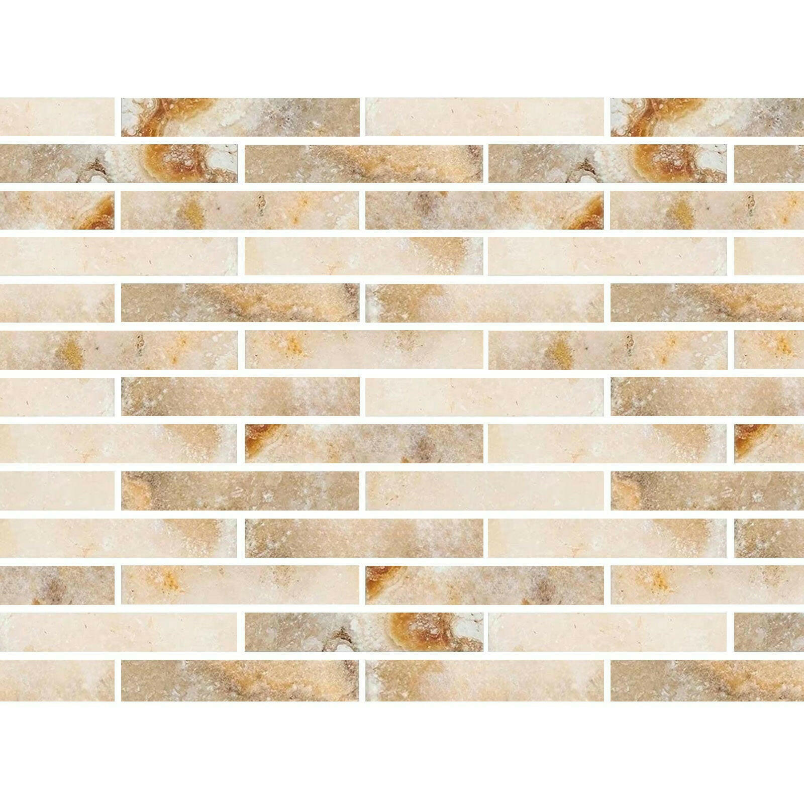 Special Cut | 2x12 Antico Onyx Travertine Filled & Honed Tile Special Cut | 2x12 Antico Onyx Travertine Filled & Honed Tile - American Tile Depot