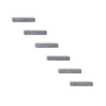 Special Cut | 2x12 Bardiglio Imperiale Marble Polished Tile Special Cut | 2x12 Bardiglio Imperiale Marble Polished Tile - American Tile Depot