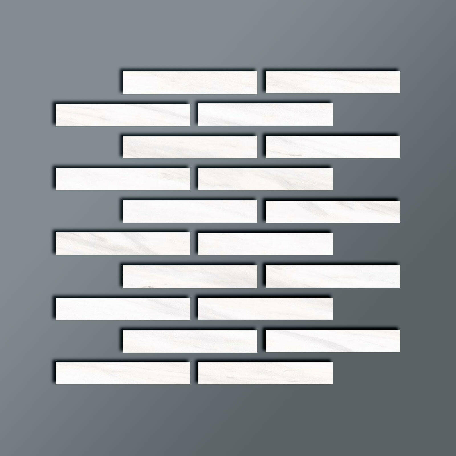 Special Cut | 2x12 Bianco Dolomite Polished Tile Special Cut | 2x12 Bianco Dolomite Polished Tile - American Tile Depot