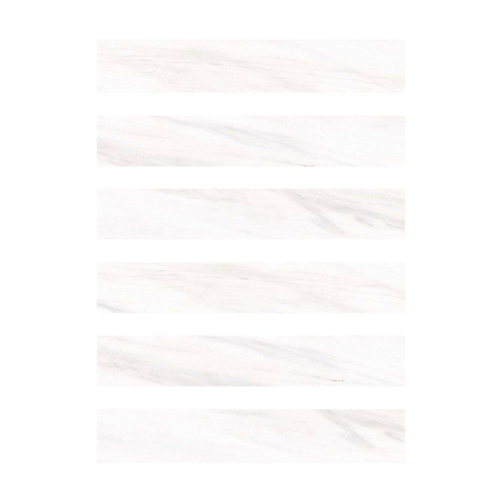 Special Cut | 2x12 Bianco Dolomite Polished Tile Special Cut | 2x12 Bianco Dolomite Polished Tile - American Tile Depot