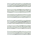 Special Cut | 2x12 Bianco Venatino Marble Polished Tile Special Cut | 2x12 Bianco Venatino Marble Polished Tile - American Tile Depot