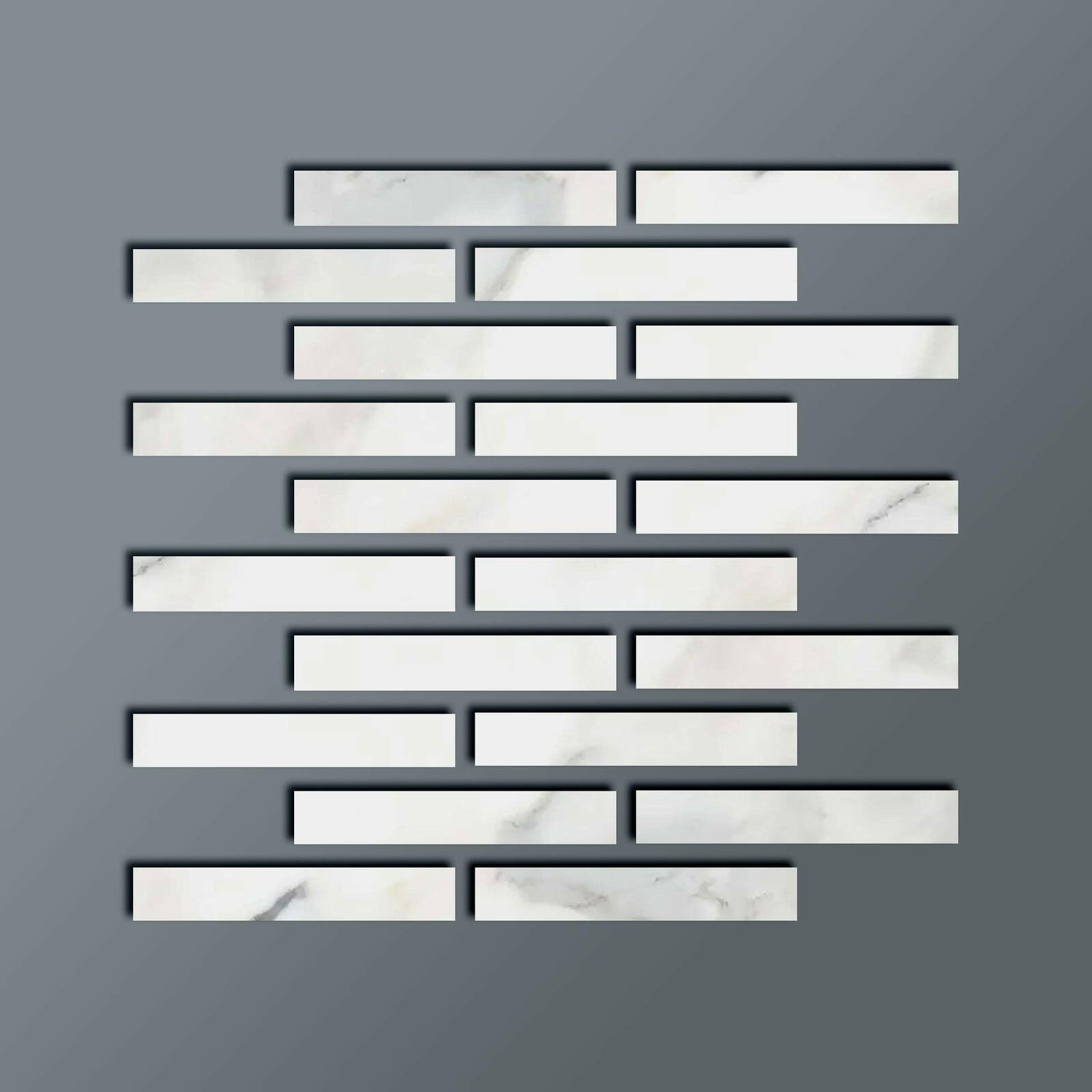 Special Cut | 2x12 Calacatta Gold Marble Polished Tile Special Cut | 2x12 Calacatta Gold Marble Polished Tile - American Tile Depot