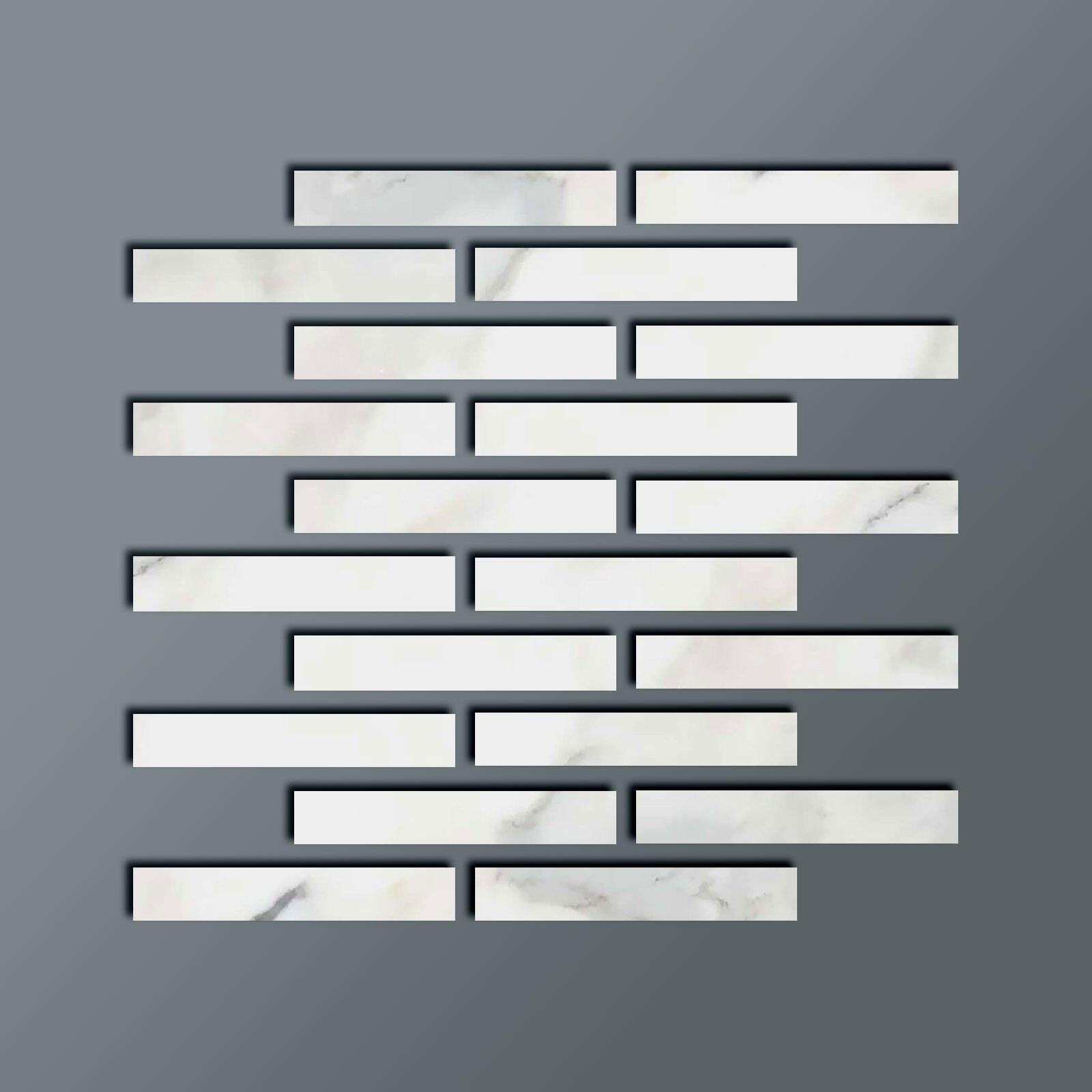 Special Cut | 2x12 Calacatta Gold Marble Polished Tile Special Cut | 2x12 Calacatta Gold Marble Polished Tile - American Tile Depot
