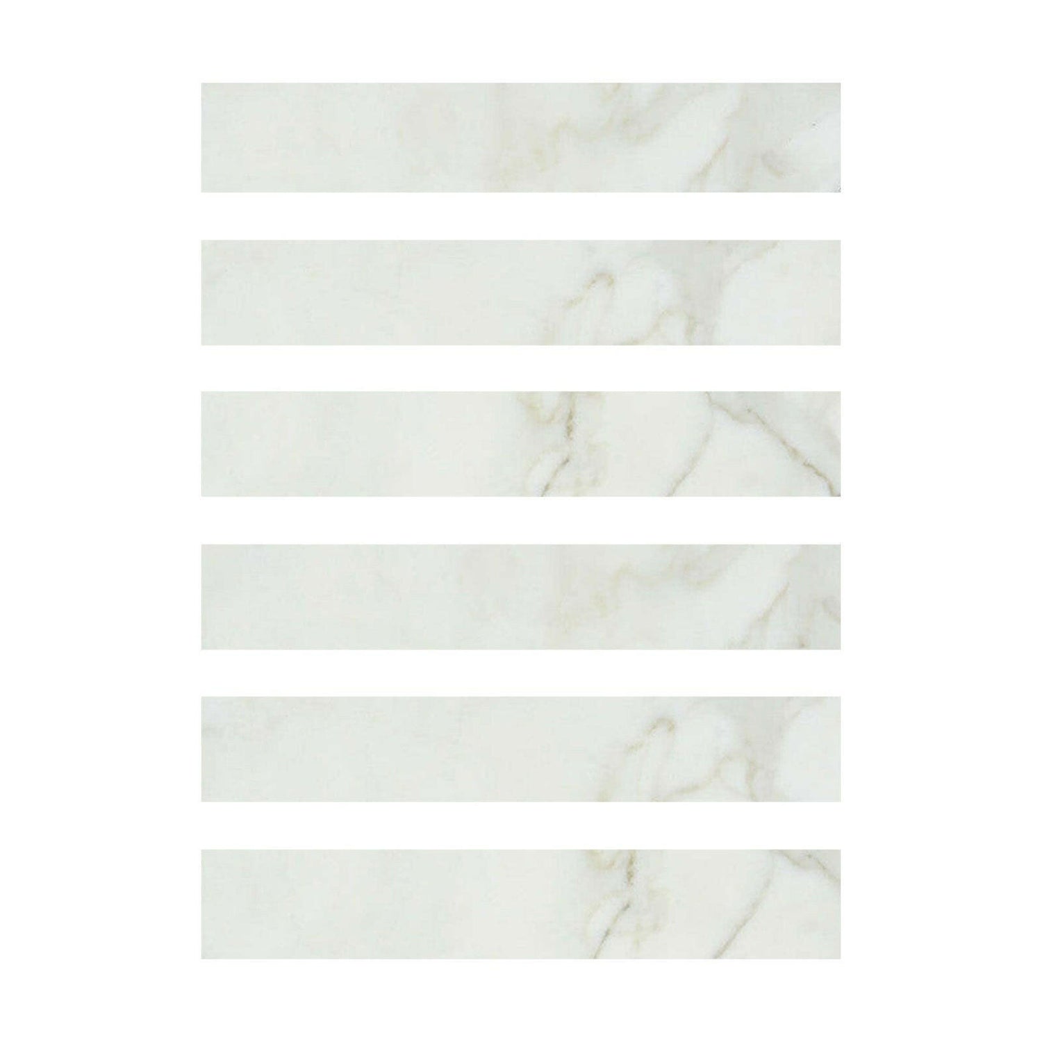 Special Cut | 2x12 Calacatta Gold Marble Polished Tile Special Cut | 2x12 Calacatta Gold Marble Polished Tile - American Tile Depot