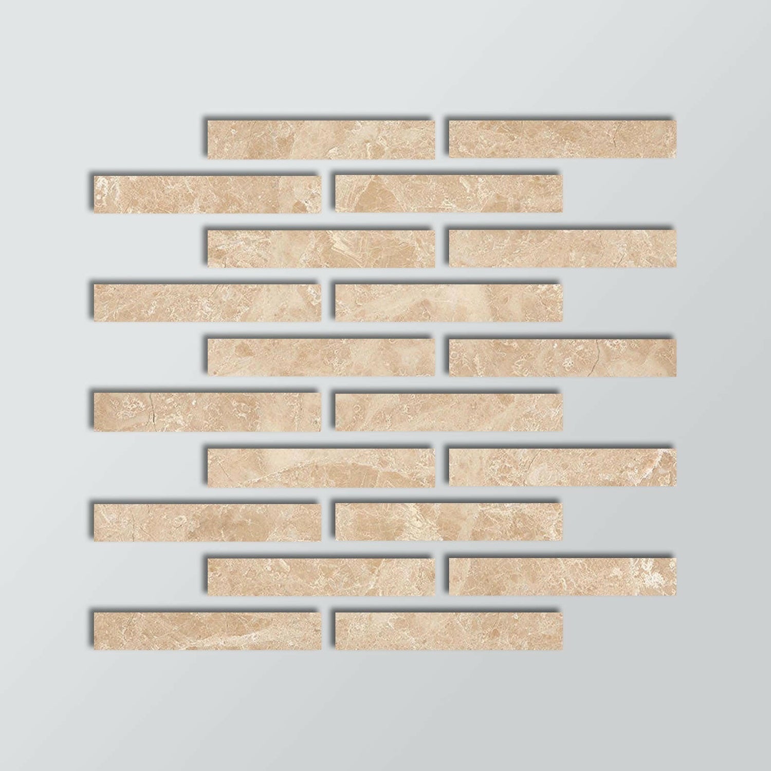 Special Cut | 2x12 Cappuccino Marble Polished Tile Special Cut | 2x12 Cappuccino Marble Polished Tile - American Tile Depot