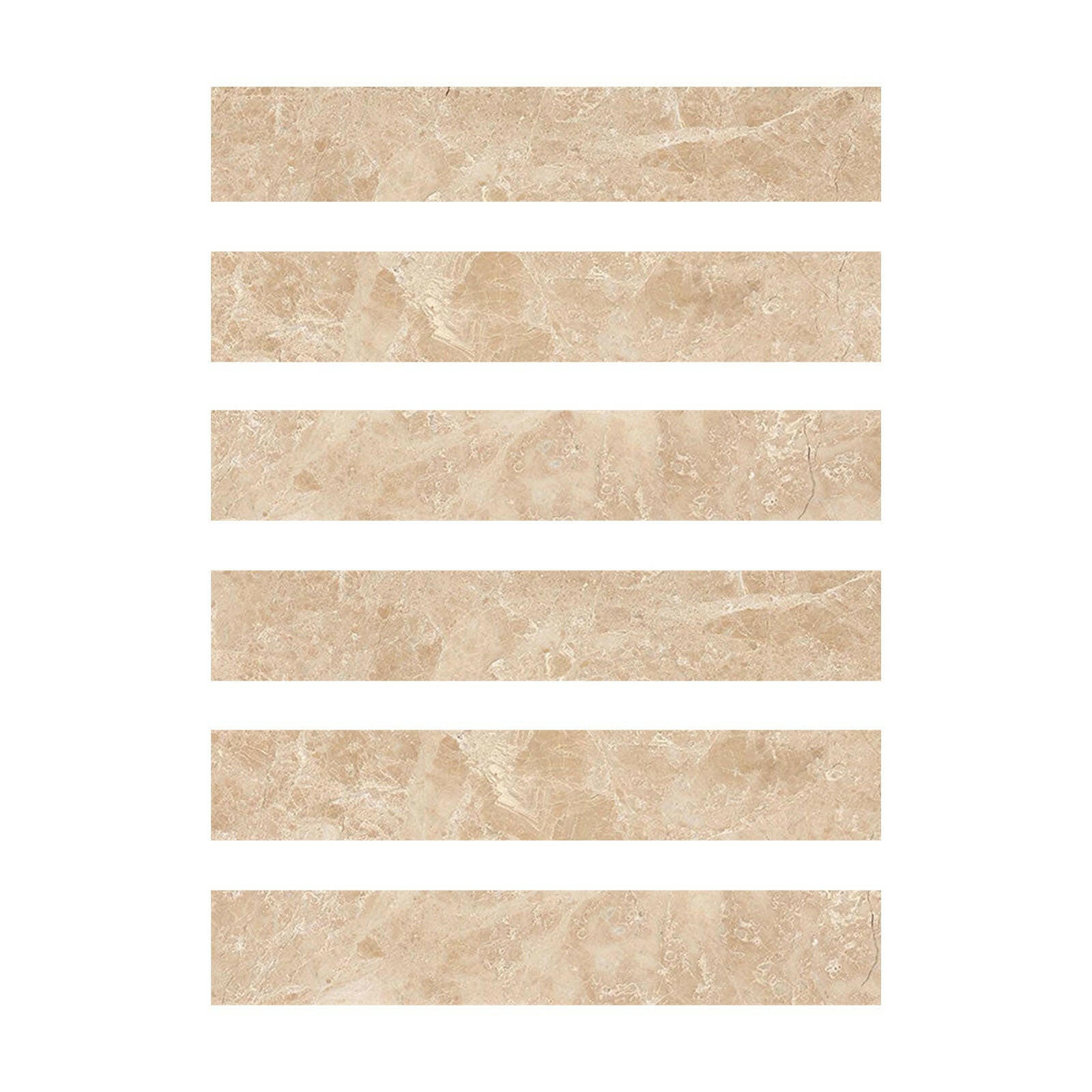 Special Cut | 2x12 Cappuccino Marble Polished Tile Special Cut | 2x12 Cappuccino Marble Polished Tile - American Tile Depot
