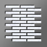 Special Cut | 2x12 Carrara White Marble Honed Tile Special Cut | 2x12 Carrara White Marble Honed Tile - American Tile Depot