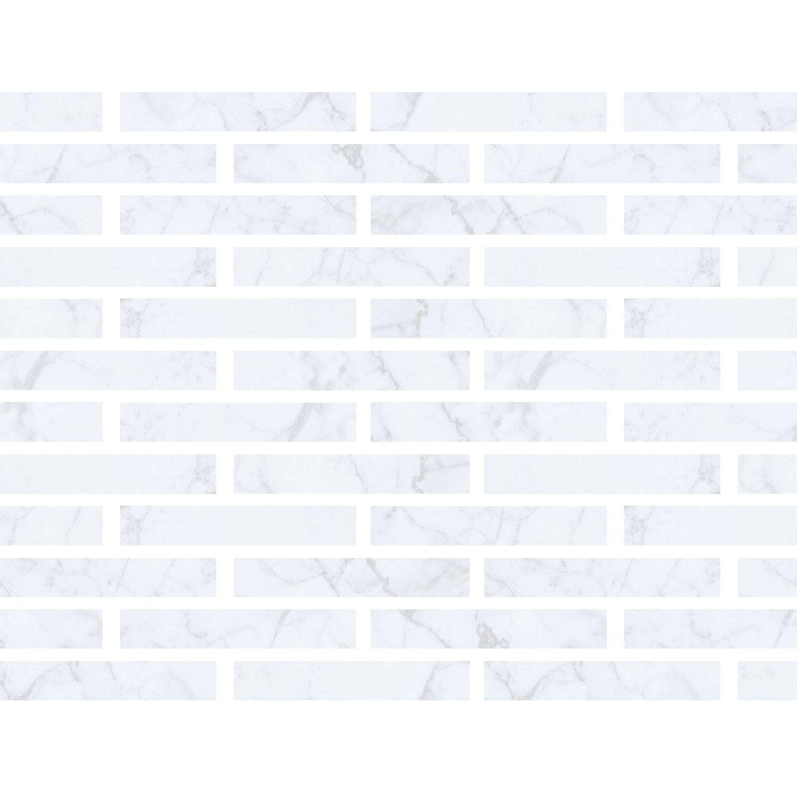 Special Cut | 2x12 Carrara White Marble Honed Tile Special Cut | 2x12 Carrara White Marble Honed Tile - American Tile Depot